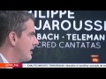 Philippe Jaroussky - Entrevista - La hora cultural en 24 horas RTVE