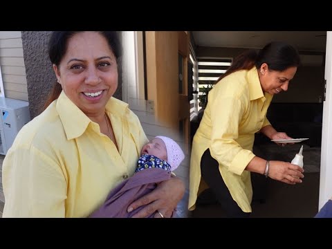 Visiting Dadi Ji House With Our Newborn Baby *Punjabi Rituals*