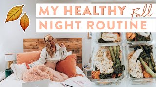 My Real HEALTHY Fall Night Routine 2019 | Easy Meal Prep Hacks!