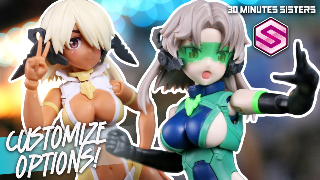 K*U様 30MS　30MM　引退セット　30 MINUTES SISTERS 30MS Option Parts Sets 14 & 15 - 30 Minutes Sisters Review! - YouTube