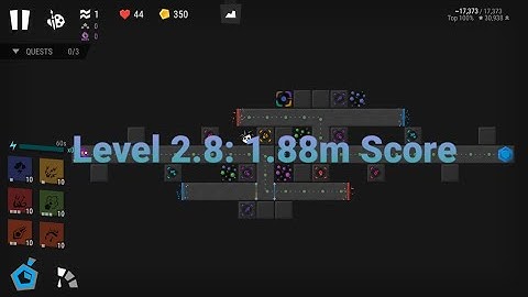 Infinitode 2 [1.82] level 2.8: 1.88m score