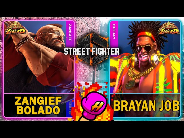 SF6 👊 ZANGIEF BOLADO (Zangief) vs BRAYAN_JOB (Dee Jay)) 👊 Replay Match -  Street Fighter 6 - 06/12/23 