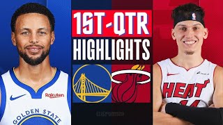 Golden State Warriors vs Miami Heat HIGHLIGHTS 1st - QTR HD | 2024 NBA season | 3\/26\/2024