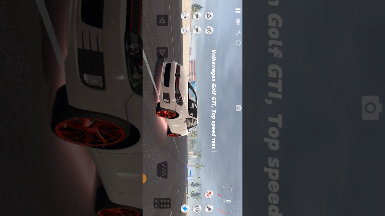 viral rds forzahorizon5 Volkswagen Golf GTI Top speed test 🚀cars 