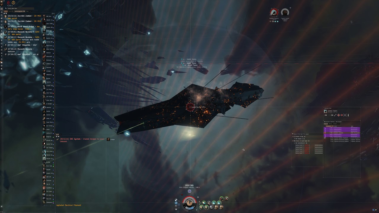 Eve Online Agitated Electrical Filament YouTube