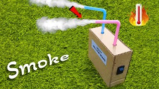 how to make smoke machine at home || Homemade smoke machine