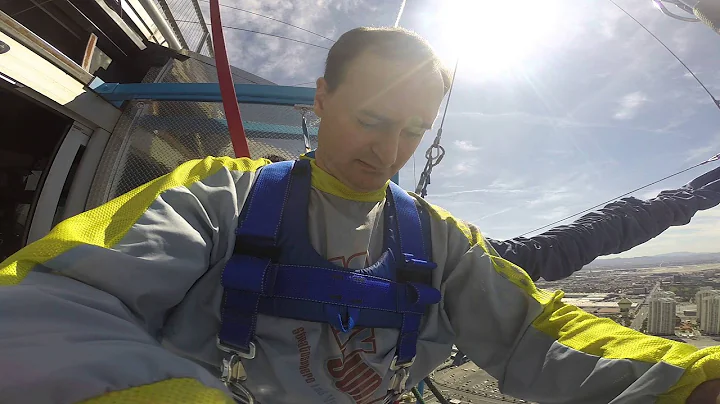 Stratosphere Sky Jump - Perspective (POV) of the Jumper!