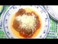 Receta de Polenta con salsa