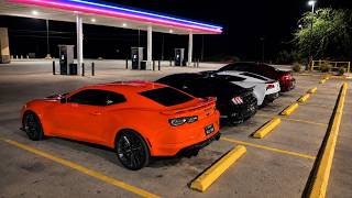 WE TOOK OVER THE HIGHWAY | 850HP ZL1 + CORVETTE + SCAT PACK + MUSTANG