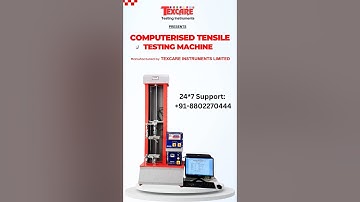 Working of Computerised Tensile Testing Machine,Where to use Tensile Testing Machine #qualitytesting