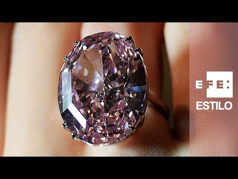 Video: Un raro diamante rosa vendido a un precio récord