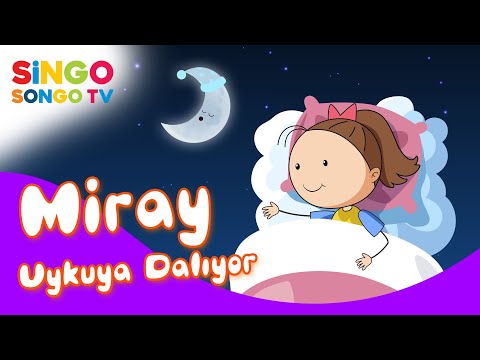 MİRAY Uykuya Dalıyor 😴🛌 – SingoSongo TV I İsme Özel Çocuk Şarkıları 🎵