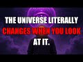 The Unsettling Truth: Your Gaze Literally Bends The Fabric Of Reality Around You.