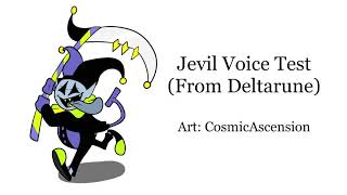 Jevil (from Deltarune) - Voice Test/Demo
My Public Discord Server! Chat with people and stuff: https://discord.gg/7RtVTbr
Follow me for (stupid) updates: https://twitter.com/DonkeyDudeVA
Support me on Patreon so I can make better content: https://www.patreon.com/DonkeyDude
A lot of people enjoyed my voice take on Lancer, so I suppose this wouldnt hurt to attempt. I had difficulty with the filter effects, so have the raw version instead lol. Enjoy~
Art can be found here: https://pre00.deviantart.net/40c5/th/pre/i/2018/307/3/b/all_you_need_is_a_little_chaos deltarune by_cosmicascension-dcr2n6i.png Jevil (from Deltarune) - Voice Test/Demo