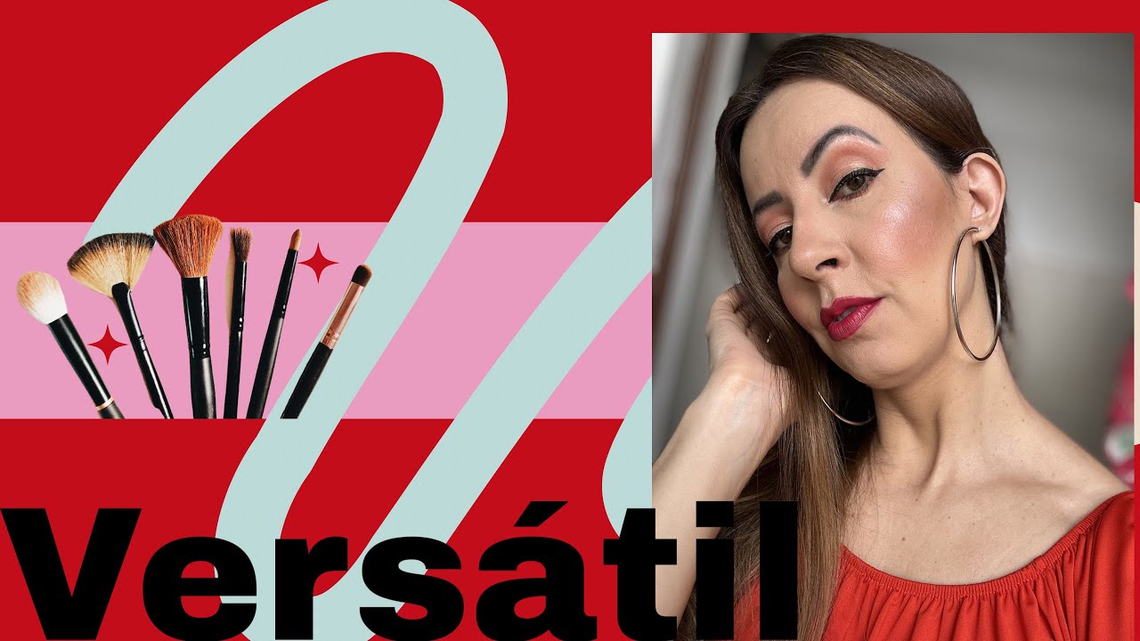 Maquiagem completa bem versátil 