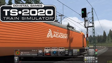 Simone plays train simulator 2020 (BR189 Combined Signals  Academy)