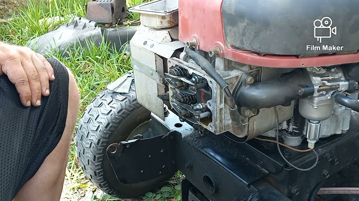 Mower Spitting Backfiring / Fixed Briggs and Stratton Riding