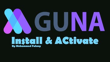 How to install and activate Guna UI Framework into 2099