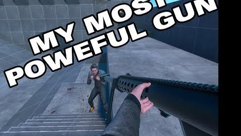 My Most POWERFUL Gun in Bonelab!