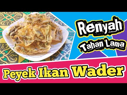 Resep Peyek Ikan