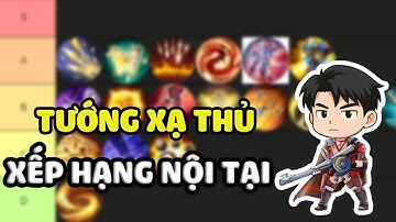 Tôi Xếp Hạng Tất Cả Nội Tại Tướng Xạ Thủ Trong Liên Quân Mobile
