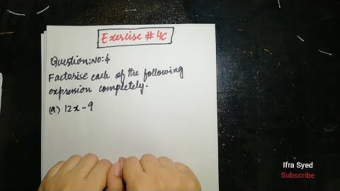 Mathematics Book 1 (D1) |  7th Edition | Exercise # 4C | Q # 4 & 5 | Ifra Syed | in Urdu\Hindi