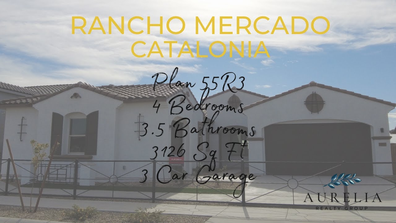 Surprise, AZ New Construction Rancho Mercado Model 55RM3 Walkthrough