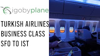 Turkish Airlines Business Class San Francisco to Istanbul SFO-IST