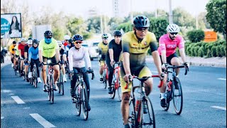 Tour of Kuwait ride 101km from  fintas safir hotel  to al-julaia 2024