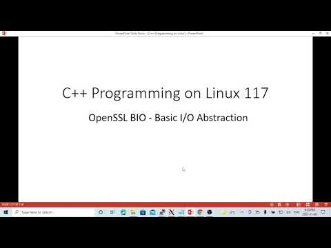 C++ Programming on Linux - OpenSSL BIO :  Basic I/O Abstraction