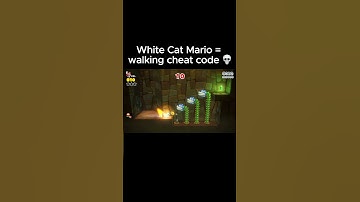 White Cat Mario doesn’t play… he dominates #mario #nintendoswitch #nintendo
