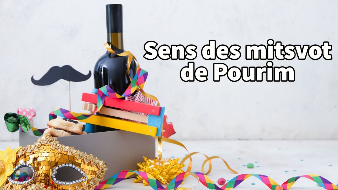 Rav David Benitah - Le Sens des Mitsvot de Pourim