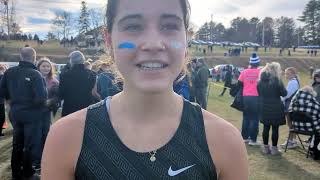 2025;MIAA Meet of Champions: Bromfield's Rosie Bradley surprises the field in Div. 3 with Victory.