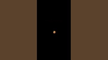 clear view of Mars through telescope🔭. #mars #telescope #teleskop #planet #astrophotography #space