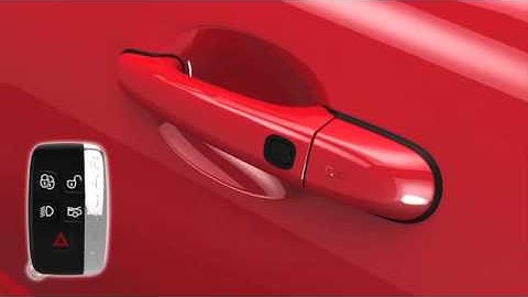 Jaguar XF How To Keyless Entry and Blade