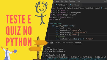 Python - Criando um teste / quiz