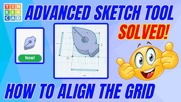 Advanced Tinkercad Sketch Tool Tips Align the Grid Corvette Tricks!