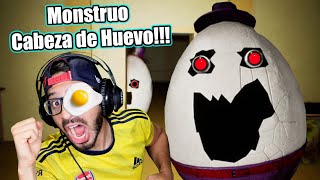 ESCONDIDAS CON EL MONSTRUO CABEZA DE HUEVO | Egghead Gumpty en Español | Juegos Luky