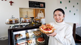 美しい日本人女性が経営するケーキ屋。