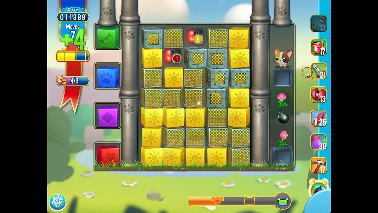 Pet Rescue Saga level 5049 no boosters | PuzzledCubes.site
