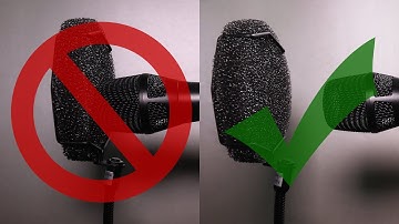 Stop Using Your Pop Filter Incorrectly!
