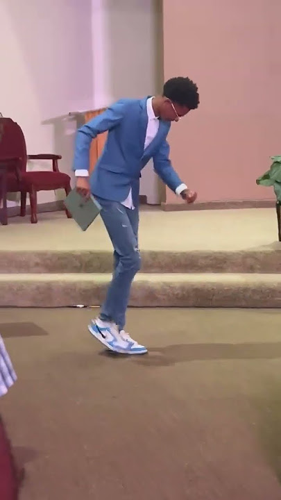 14 year old PRAISE BREAK! 🔥🔥 #shorts #church #praisebreak
