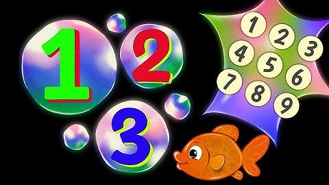 "Counting  1 - 10  Song"  | Educational  Numbers  Song  for Kids  | Kidsjourney