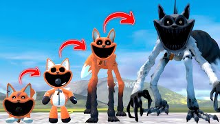 EVOLUTION OF FORGOTTEN FOX | NEW CURSED FORGOTTEN FOX POPPY PLAYTIME CHAPTER 3 In Garry's Mod!
