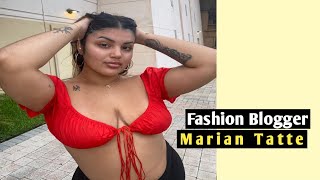 Marian Tatte | American Fashion Blogger | Plus Size Model | Wiki & Bio | Biography | Instagram Model