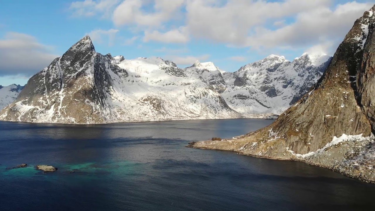 Amazing Lofoten & Vesterålen (Norway/Winter) AERIAL DRONE VIDEO - YouTube
