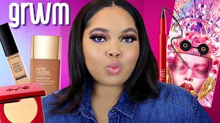 grwm Whats New @ SEPHORA | HUETOPIAN DREAM PALETTE, DOUBLE WEAR SHEER,  LIGHT CATCHER POWDER + MORE