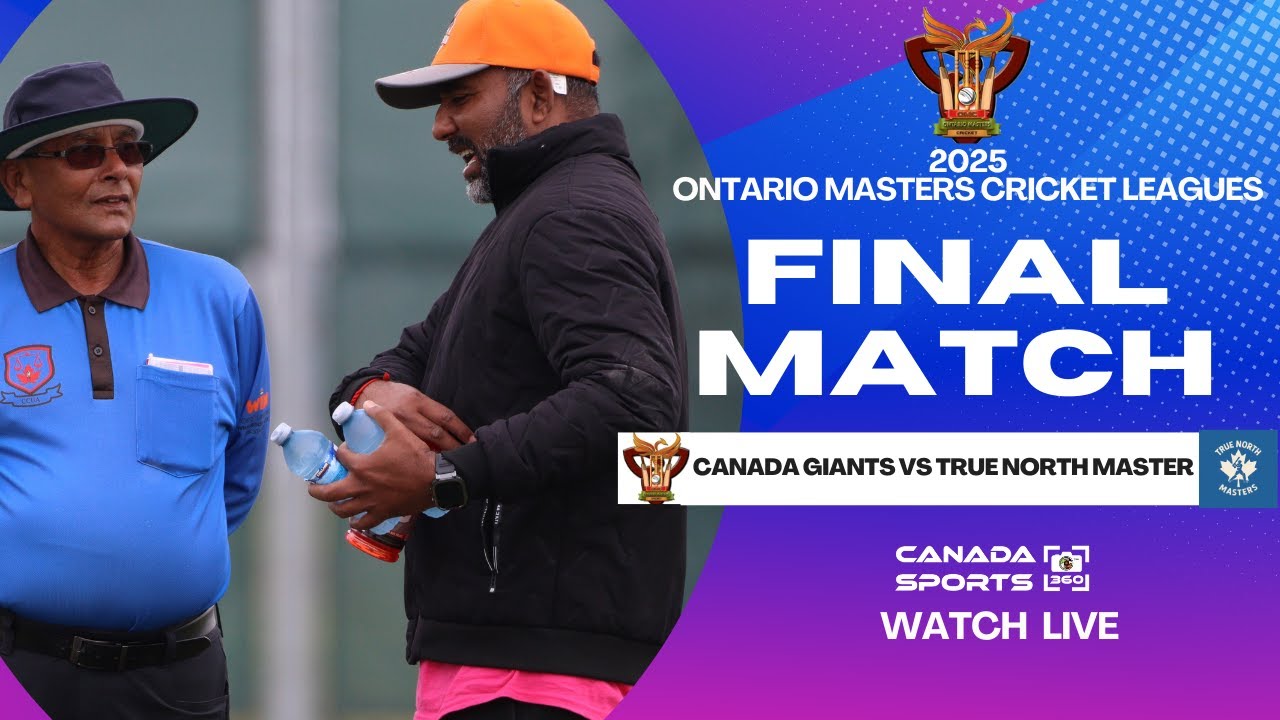 Final -  OMCL 2025 || Canada Giants vs   True North Masters  || Canada Sports 360