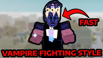 How to Get VAMPIRISM FIGHTING STYLE in Your Bizarre Adventure (YBA)