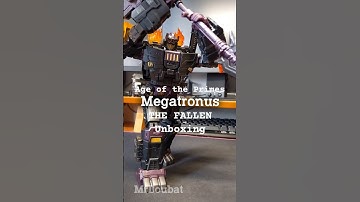 AOTP IS ER! | Uitpakken van Age of the Primes Megatronus The Fallen | MrLoubat | Transformers